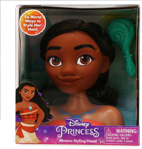 Cabeza Para Peinados Mini Disney Princesas Moana