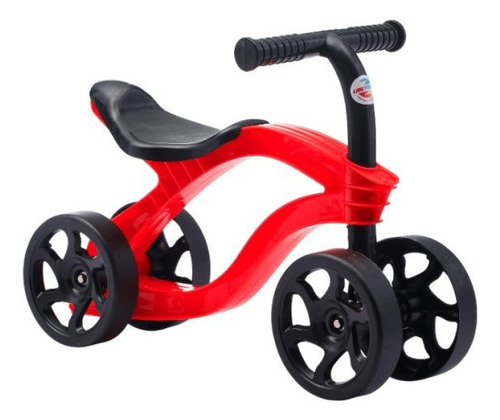 Bicicleta De Equilíbrio Infantil Futurista Sem Pedal 4 Rodas