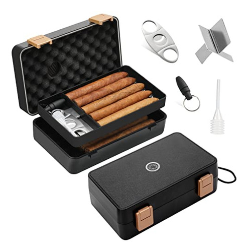 Estuche Para Puro Estuche Para Humidificador De Cigarros De