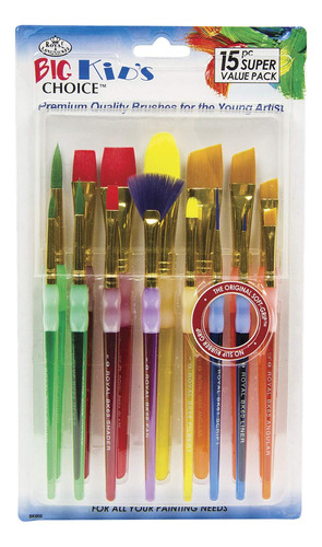 Royal Brush Paquete De Cepillos Big Kid's Choice Value Pack