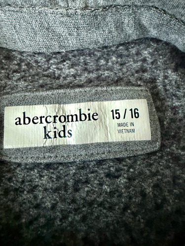 Buzo Hoodie Niño Talle 16 Abercrombie & Fitch Excelente (Usado)