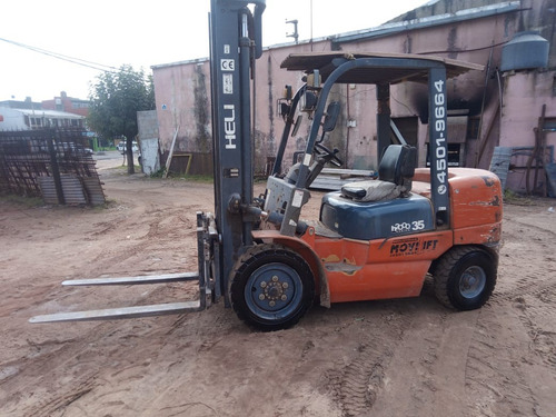 Autoelevador Heli Motor Isuzu 3.500 Kg Unico Dueño