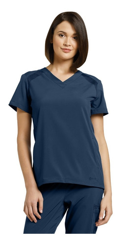 Top Médico Clínico Fit 746 Azul Marino Whitecross Youniforms