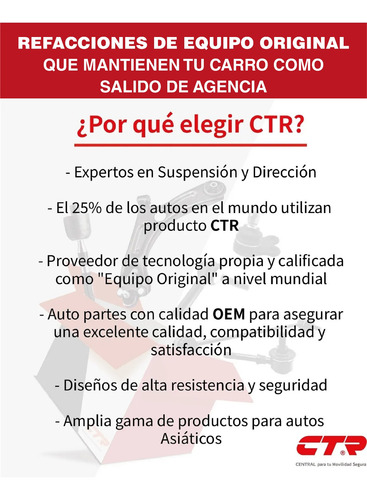 Imagen 2 de 2 de Varilla Tornillo Estabilizador Delantero Camry 2.5l 2015