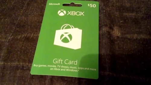 Tarjeta Xbox $100 Microsoft Gift Card