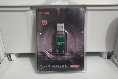 Tarjeta De Sonido Externa 3d Usb 5.1 Entrega Gratis En Lima