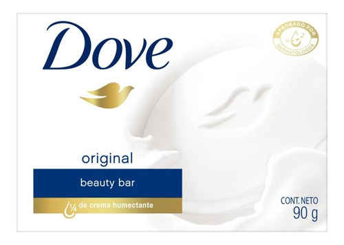 Jabón En Barra Dove Original 90 g Pack X 6