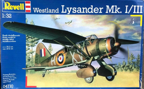 Revell - Westland Lysander Mk. I/iii - Kit 04710 - (1:32)