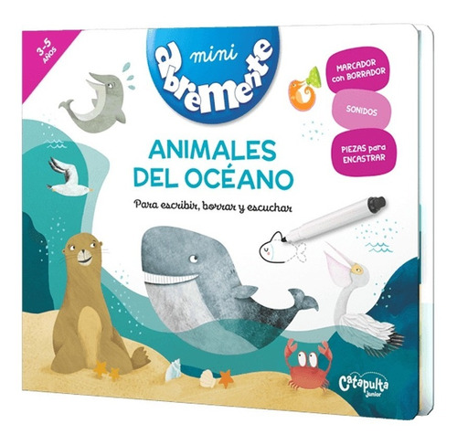 Libro Mini Abremente Animales Del Océano Catapulta