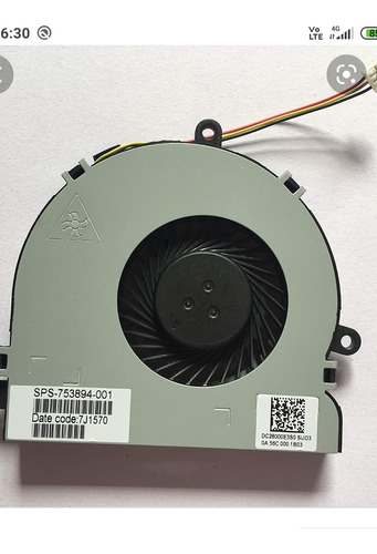 Ventilador Hp 240 G3 Hp 14-r 753894-001