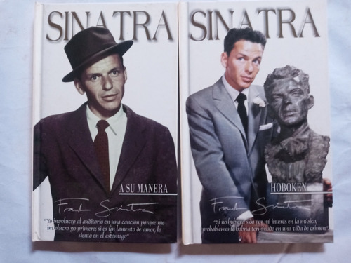 Libros+cd. Sinatra. Pack 2 Libros Y 4 Cd