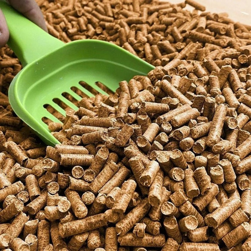 Imagen 4 de 6 de Sustrato Para Mascotas Pellet Biodegradable 15kg Antiolor