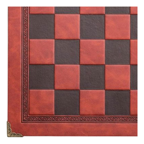Qa Alfombrilla De Mesa De Cuero Pu, Alfombrilla De Marrón