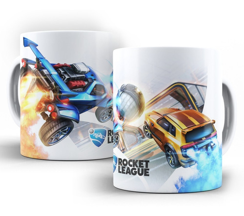 Imagem 1 de 1 de Caneca Rocket League Em Cerâmica