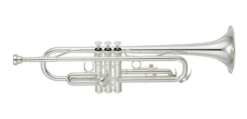 Trompeta Plateada Yamaha En Sib Ytr-2330s