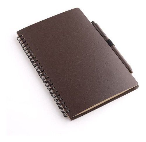 Libreta Con Bolígrafo Eco Friendly Papel Kraft Mayorista X5u