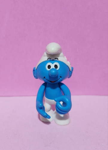 Miniatura Smurf Vaidoso - Os Smurfs- Peyo Usado