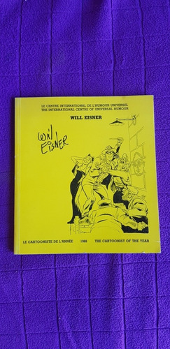 Libro Will Eisner Caricaturista Del Año 1988