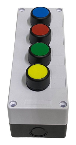 Caja Botonera Con 4 Botones Sostenidos - H9-4/pppn -