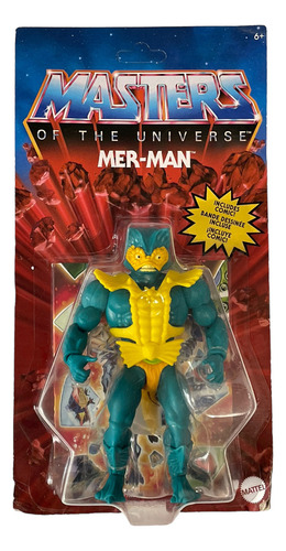 Mer-man Motu Origins Wave 3 Merman Mattel 2020 Carton Maltra (Usado)