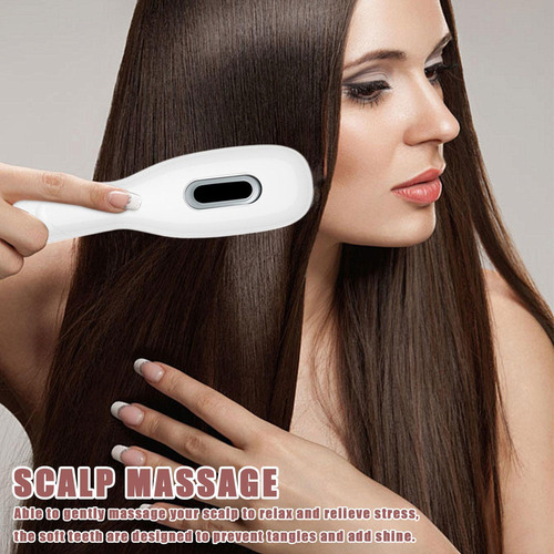 Escova De Massagem Elétrica Para Crescimento Capilar