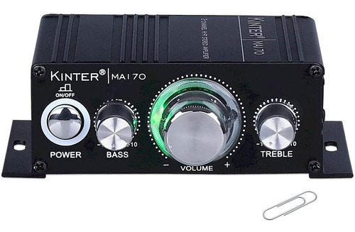 Kinter Ma170 12v 2 Canales Mini Amplificador