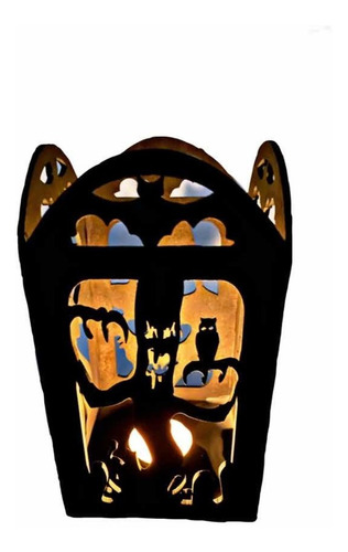 Porta-vela Decorativa Halloween Mdf 3 Mm