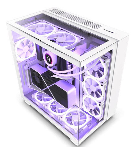 Caja Atx Nzxt H9 Elite (blanco)