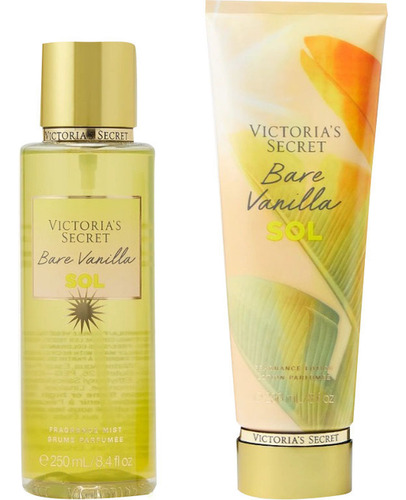 Victoria's Secret Bare Vanilla Sol - Kit Edição Especial