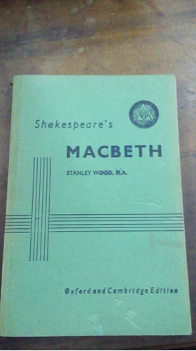 Libro Macbeth 