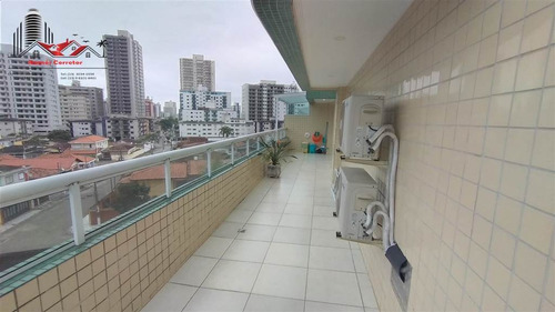Imagem 15 de 30 de Apartamento À Venda Com 3 Dormitórios Na Vila Guilhermina Em Praia Grande Sp. - Rrc67