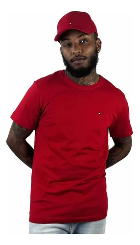 Camiseta tommy sales hilfiger masculina basica