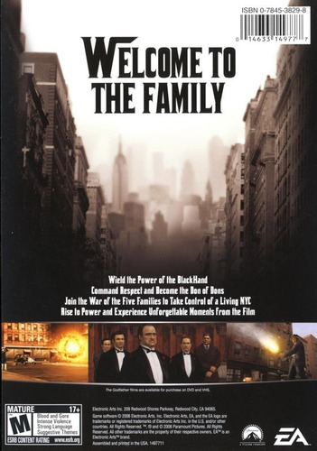 The Godfather The Game Pc - Arquivos Originais De Instalação
