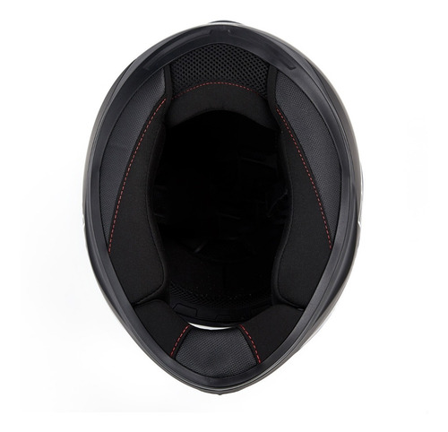 Imagen 8 de 10 de Casco Moto Integral Mac Speed Solid Negro Mate Cuotas
