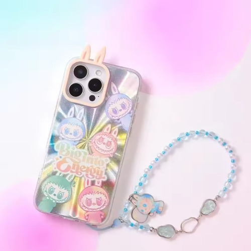 Monsters Big Into Energy Series-phone Case Iphone Pop Mart Multicolor Geométrico