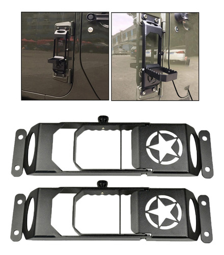 Par De Clavijas De Piezaza De Pedal Plegable