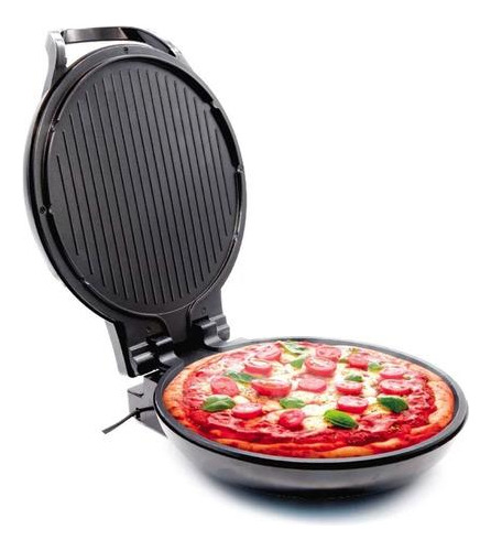 Pizza Maker Y Grill Home Elements 1300w Super Oferta