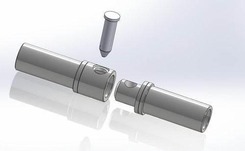 Truss Espigot Barril Para Tubo Aluminio 2.0 X Cedula 3/16