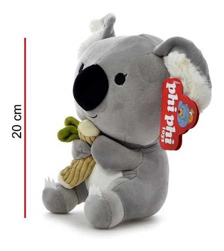 Peluche Koala Sentado 20cm - Orig Phi Phi Toys