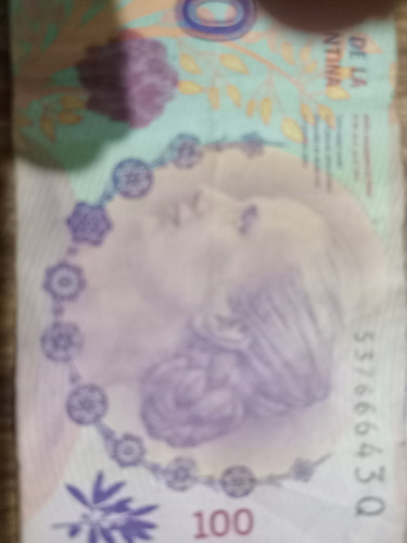 Billete Eva Peron Serieq