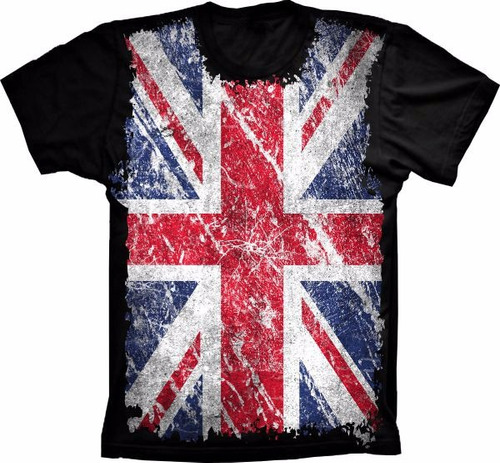 Camiseta Bandeira Inglaterra Flag England