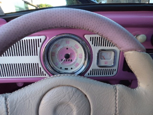 Fusca Rosa 1973 Tv Globo Programa Da Ana Maria Braga-