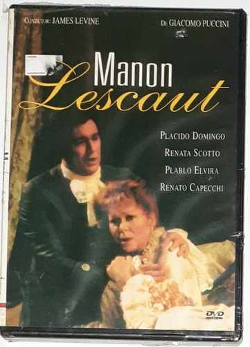 Dvd - Manon Lescaut - Placido Domingo - Original