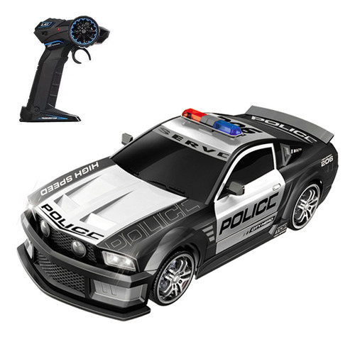 Coche De Control Remoto Para Coche De Policía, Regalo Para N