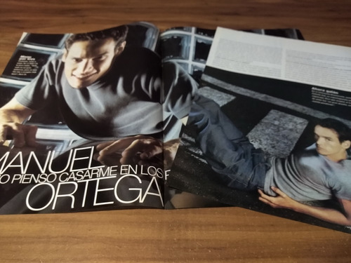 (ar430) Emanuel Ortega * Clippings Revista 3 Pgs * 2001