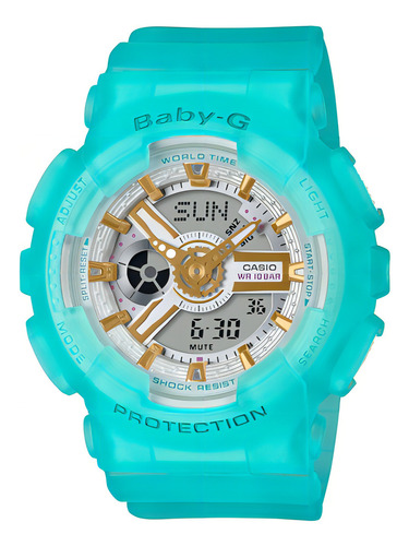 Reloj Baby-g Analogico Mujer Ba-110rg-4acr Color de la correa BA-110SC-2ACR