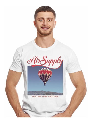 Polera Air Supply The One That You Love Rock Impresión Direc