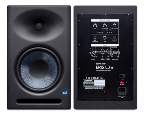 Par Monitores Presonus Eris E8xt De 8 +envio+ Rocker Music Color Negro