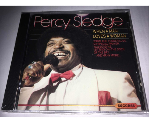 Percy Sledge  When A Man Loves A Woman Cd Made In Eec 