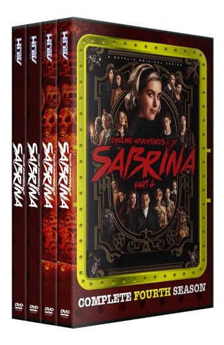 El Mundo Oculto De Sabrina Serie Completa En Dvd Latino/ingl
